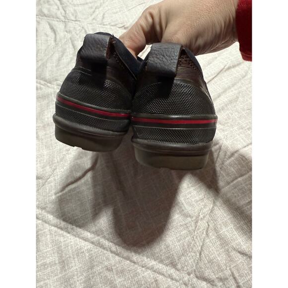 Clarks Muckers Zip Up Shoes Leather Rain Boots Ruck Womens Sz 5.5 EU 35.5 Brown - Picture 7 of 10